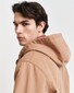 Gant Hooded Canvas Jacket Roasted Walnut