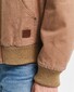 Gant Hooded Canvas Jacket Roasted Walnut