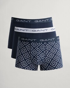 Gant Icon G Trunk 3Pack Underwear Marine