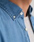 Gant Indigo Chambray Button Down Shirt Semi Light Blue