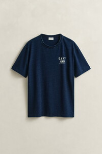 Gant Indigo NH-49 Crew Neck T-Shirt