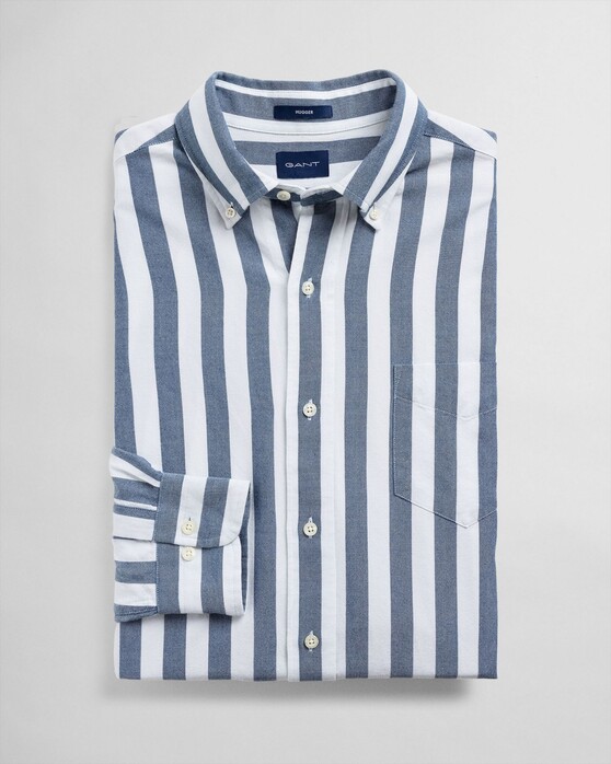 Gant Indigo Oxford Stripe Overhemd