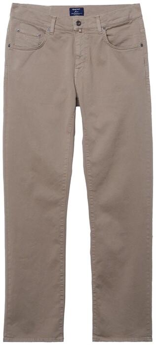Gant Jason Comfort Desert Twill Jeans Mid Brown