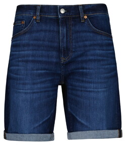 Gant Jeans Shorts 5-Pocket Bermuda Mid Blue Broken In