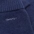 Gant Knitted Wool Gloves Marine