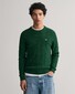 Gant Lambswool Blend Cable C-Neck Pullover Forest Green
