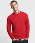 Gant Lambswool Cable Crew Pullover Red