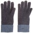 Gant Lambswool Fleece Contrast Gloves Handschoenen Dark Navy Melange