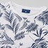 Gant Leaf Print T-Shirt Eggshell