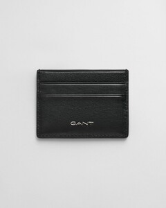 Gant Leather Card Holder Portemonnee Zwart