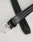 Gant Leather Elastic Braided Belt Black