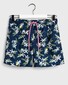 Gant Lemon Flowers Swim Shorts Insignia Blue