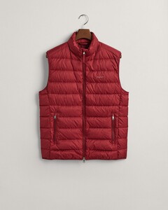 Gant Light Down Vest Body-Warmer Plumped Red