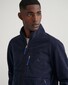 Gant Light Fleece Jacket Evening Blue