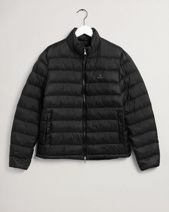 Gant Light Padded Jacket Zwart