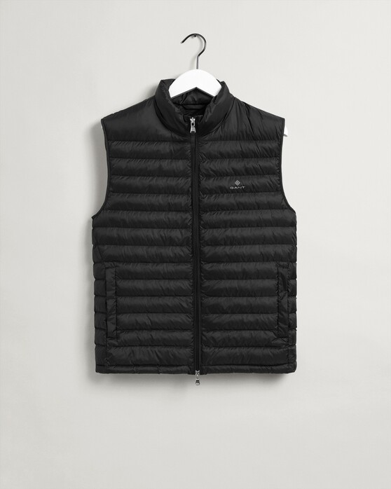 Gant Light Padded Vest Body-Warmer Zwart