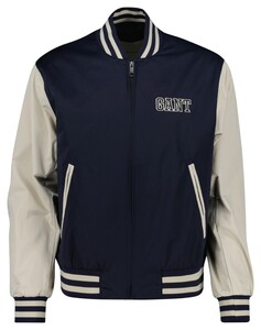 Gant Light Varsity Jacket Avond Blauw