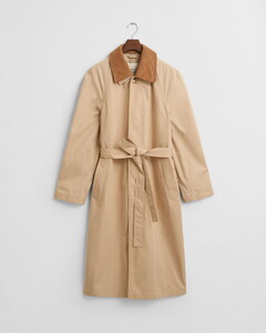 Gant Lightweight Cotton Coat Jas Zand