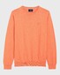 Gant Lightweight Cotton Round-Neck Pullover Orange Melange