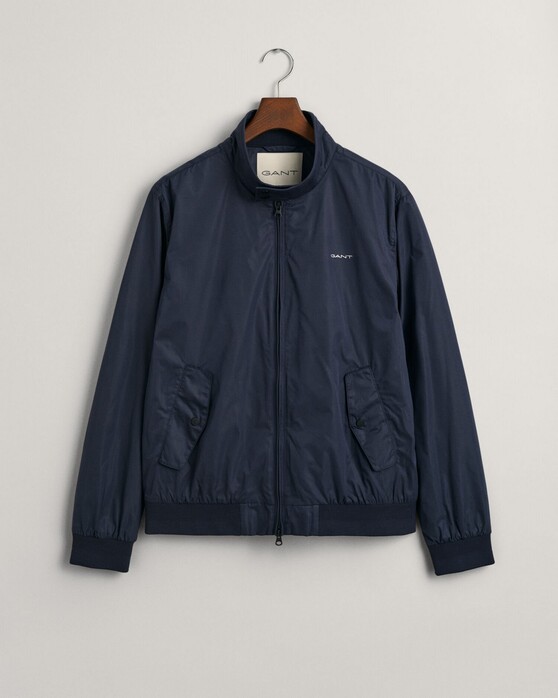 Gant Lightweight Harrington Jacket Evening Blue