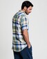 Gant Linen Madras Short Sleeve Shirt Sunlight