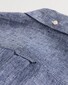 Gant Linnen Button Down Short Sleeve Overhemd Persian Blue