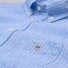 Gant Linnen Pinstripe Overhemd Capri Blue