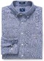 Gant Linnen Pinstripe Overhemd Yale Blue