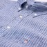 Gant Linnen Pinstripe Overhemd Yale Blue