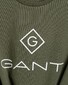 Gant Logo Diamond T-Shirt Four Leaf Clover