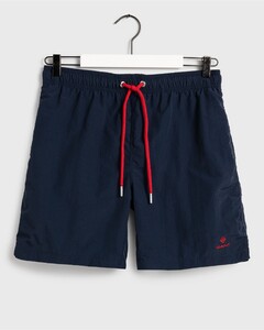 Gant Long Cut Swim Shorts Marine