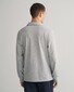 Gant Long Sleeve Piqué Uni Fine Shield Embroidery Polo Grijs Melange