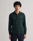 Gant Long Sleeve Piqué Uni Fine Shield Embroidery Poloshirt Green
