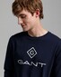Gant Long Sleeve T-Shirt Avond Blauw