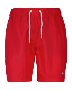 Gant Long Uni Color Swim Shorts Bright Red