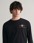 Gant Medium Archive Shield Long Sleeve T-Shirt Zwart