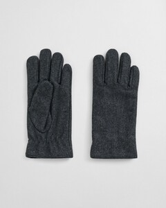 Gant Melton Gloves Handschoenen Antraciet Melange