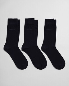 Gant Mercerized Cotton Blend Socks 3Pack Socks Marine