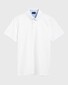 Gant Mercerized Cotton Polo Shirt Wit