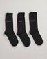 Gant Mercerized Cotton Socks 3Pack Black