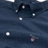 Gant Micro Circle Print Shirt Classic Blue