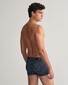 Gant Micro Pattern And Solid Trunks Gift Box 3Pack Underwear Evening Blue