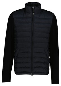 Gant Mixed Media Jacket Zwart
