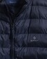 Gant Mixed Media Light Padded Jacket Vest Avond Blauw