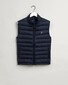 Gant Mixed Media Light Padded Vest Body-Warmer Avond Blauw