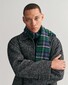 Gant Multi Check Wool Scarf Sjaal Forest Green