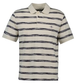 Gant Multi Fantasy Stripe Poloshirt Cream