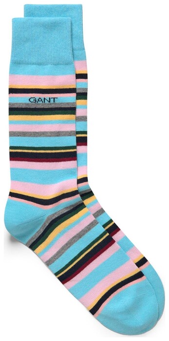 Gant Multistripe Socks Topaz Blue