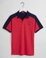 Gant Nautical Piqué Short Sleeve Rugger Poloshirt Bright Red