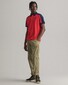 Gant Nautical Piqué Short Sleeve Rugger Poloshirt Bright Red